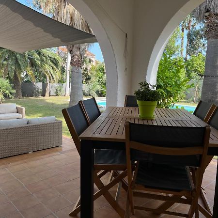 Villa Avec Magnifique Piscine Et Grand Jardin, A 2 Pas Du Golf Et De La Plage Saint-Cyprien  Exterior foto