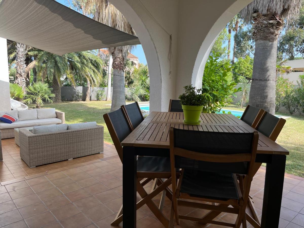 Villa Avec Magnifique Piscine Et Grand Jardin, A 2 Pas Du Golf Et De La Plage Saint-Cyprien  Exterior foto